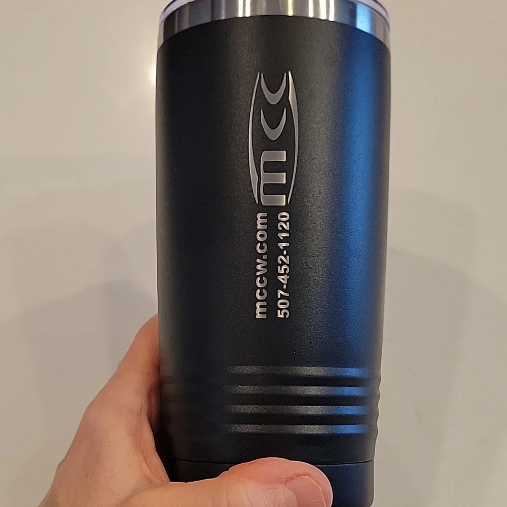 Free With Purchase New 16 Ounce Black To Go Mug